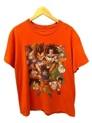 古着アニメ ドラゴンボールZ DRAGON BALL 海外オフィシャル Tシャツ L オレンジ メンズ/199