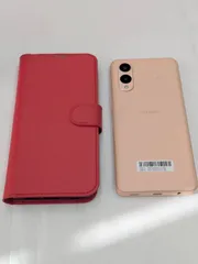 N 最終値下げ【通電確認済】スマートフォン arrows We2 ライトオレンジ 64GB カバー付き