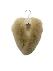 リアルファー ティペット 毛皮 ベージュ