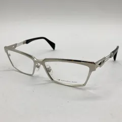 SAMURAI SHO サムライ翔 仁 リラックスライン SS-J219 58□15-148 哀川翔 眼鏡 メガネ アイウェア スクエア型 チタン 軽量 カジュアル メンズ  シルバー 服飾小物 B16015◆のサムネイル