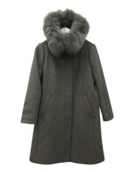 1270美品 バーニーズニューヨーク カシミヤ100％ レッキス フード