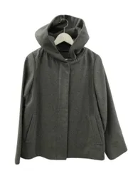 シーシークロス C.C.CROSS ショートコート ダウン フード グレー 異素材切替 38 M 上着 アウターのサムネイル