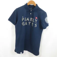 PEARLY GATES 30周年 ロゴワッペン ポロシャツ