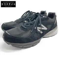 NEW BALANCE ニューバランス U990BL4 USA製 スエード スニーカー 30cm