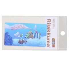 【メール便】リラックマ ビニールシール アニメ化決定PV 場面写ステッカー 05 サンエックス ゼネラルステッカー 耐水耐光 デコステッカー アニメ キャラクター グッズ 