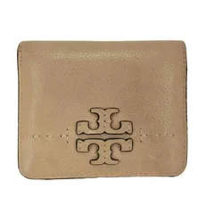 トリーバーチ TORY BURCH MCGRAW MINI FOLDABLE WALLET カーフ型押し 二つ折り財布 レディース 表記無 