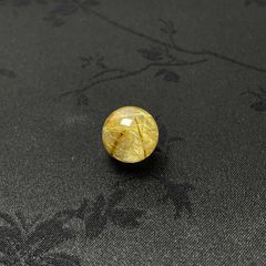 トロールビーズ　ゴールデンルチルクオーツ　2017刻印 trollbeads ゴールデンルチルクオーツ 2017刻印あり - メルカリ
