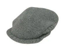 ザノースフェイス THE NORTH FACE ニットハンチング グレー 帽子 フリーサイズ