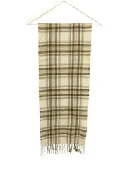 マフラー チェック カシミヤ ベージュ ブラウン系