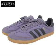adidas アディダス 美品 サンバ オリジナル スニーカー シューズ レディース バイオレット 23.5cm IE7012 6 1/2(US)