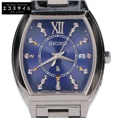 SEIKO セイコー SSVW111 1B22 LUKIA ルキア 2017 クリスマス限定モデル スワロフスキーダイヤル ソーラー電波