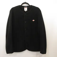 【姫路東店】 中古 Danton | ダントン その他アウター FLEECE COLLARLESS JACKET JD-8939 ブラック サイズ：40 【94】