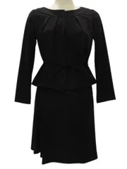 シビラ SYBILLA セットアップ M ネイビー 紺 ジャケット ショートパンツ キュロット