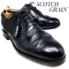SCOTCH GRAIN スコッチグレイン ウィングチップ フルブローグ タッセル 2358 黒 ブラック 25cm　革靴 ビジネスシューズ ドレス カジュアル 本革 本皮 メンズのサムネイル