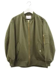 ユナイテッドアローズ UNITED ARROWS MA-1 ジャケット ブルゾン 36 カーキ 上着 アウター
