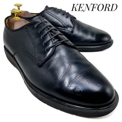 KENFORD ケンフォード プレーントゥ K455 黒 ブラック 25.5cm　革靴 ビジネスシューズ フォーマル ドレス カジュアル 本革 本皮 メンズ