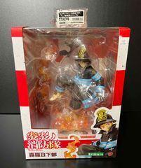 特典パーツ付！ ARTFX J 炎炎ノ消防隊 森羅日下部 再販 完成品