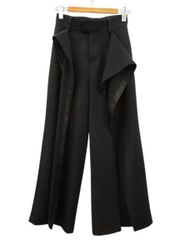 taakk ターク 2024AW アシンメトリーフリルスラックス - メルカリ