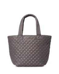 エムジーウォレス レディース バッグ MZ WALLACE Mediumetro Tote Deluxe Magnet Gray グレーのサムネイル