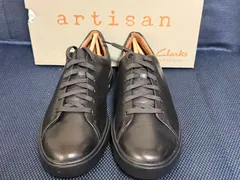 アウトレット Clarks メンズ アンコスタレーススニーカー 本革 44/約27.5CM 未使用品/送料無料/激安処分
