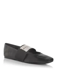 ジバンシー レディース シューズ パンプス Givenchy Womensliced Square Ballerina Flats Black ブラック