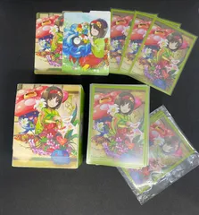 【開封済み】ポケモンカード エリカ デッキケース+デッキシールド64枚 まとめ売りセット