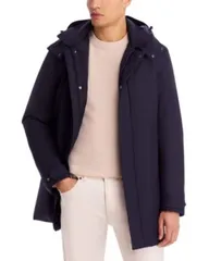 セイブ ザ ダック メンズ アウター ジャケット・ブルゾン フーデッドジャケット Save The Duck Sid Hooded Jacket Black ブラック