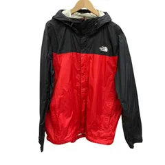 THE NORTH FACE/ノースフェイス/ベンチャージャケット/ナイロン/レッド×ブラック/サイズXL/メンズ/FE0126