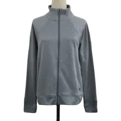 アンダーアーマー UNDER ARMOUR ジャケット ジャージ スタンドカラー ジップアップ スポーツウェア 長袖 XL グレー