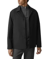 セオリー メンズ アウター ジャケット・ブルゾン Theory Foundation Tech Jacket Black ブラック