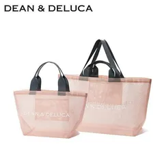 【限定2点セット】DEAN＆DELUCA ディーン＆デルーカ 夏限定 メッシュ トートバッグ S＋Lサイズ海 プール お盆 人気 旅行