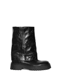 ザディグ エ ヴォルテール レディース シューズ ブーツ・レインブーツ ヴィンテージ レザー Zadig Voltaire Angie Vintage Patent Leather Sleeve Boのサムネイル