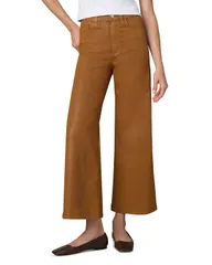 ジョーズジーンズ レディース ボトムス デニムパンツ ワイドレッグ コート アンクル Joes Jeans The Mia Wide Leg Ankle Coated Jeans Bronze Brown ブラウン