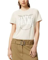 ピンコ レディース トップス Tシャツ PINKO Startee G Maroso Beige ベージュのサムネイル