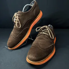 F046 COLE HAAN コールハーン ルナグランド スエード ブラウン 26cm(8 M)