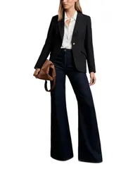 レイス レディース アウター ジャケット・ブルゾン ブレザー REISS Wynn Single Breasted Blazer Navy ネイビー