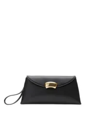 スリーワンフィリップリム レディース バッグ レザー 31 Phillip Lim IDual Medium Soft Leather Clutch Black ブラック