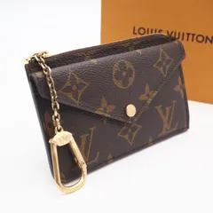 ★3日以内返品可★ 美品 LOUIS VUITTON ルイ・ヴィトン モノグラム ポルト カルト レクト ヴェルソ M69431 コインケース ブラウン ブラック コーティングキャンバス レザー レディース