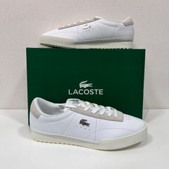 新品タグ箱有】LACOSTE シルバー スニーカー ユニセックス - メルカリ