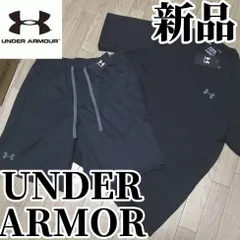 【新生活応援SALE】新品　UNDERARMOR　メンズ　Tシャツ　ハーフパンツ　上下セット　Lサイズ　XLサイズ　XXLサイズ　黒　ブラック　正規品