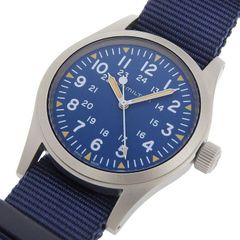 美品・箱/替えベルト付】ハミルトンカーキSHIPS限定手巻メカニカル38mm