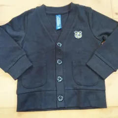 389　80cm　西松屋 男の子 薄手 カーディガン 美品
