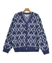 PALACE ハート柄 ニット カーディガン ネイビー - メルカリ