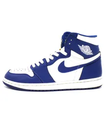 ナイキ NIKE 【 AIR JORDAN 1 RETRO HIGH OG STORM BLUE 555088 127 】 エア ジョーダン 1 ハイ オージー ストーム ブルー スニーカー　f30094