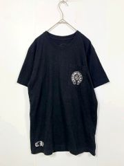 Chrome Hearts クロムハーツ THE HEROES PROJECT ホースシュー ポケット Tシャツ sizeS/黒 ■■◎メンズ