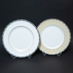 未使用　ウェッジウッド サムライ　アクセント　27cmディナープレート6枚 ウェッジウッド サムライ27cmディナープレートプレート2枚 - メルカリ