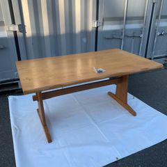 美品 柏木工 ウィルダネス ダイニングテーブル オーク材 KASHIWA