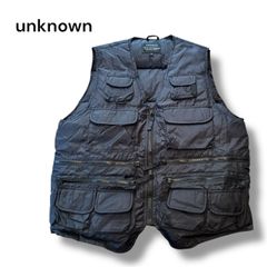 美品 KITH ユーティリティ 多機能 フィッシングベスト ブラック