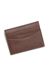 ロイス レディース アクセサリー 財布 レザー ROYCE New York Magnetic Money Clip Leather Wallet Brown ブラウン