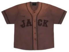 日本未発売 TRAVIS SCOTT CACTUS JACK x FRAGMENT x NIKE｜トラヴィススコット カクタスジャック フラグメント ナイキ TOKYO JACK RETRO BASEBALL  JERSEY 東京ジャック ベースボールシャツ